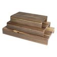 Rehausses en bois d'acacia FSC Olympia (lot de 3) - FRANCE CHR