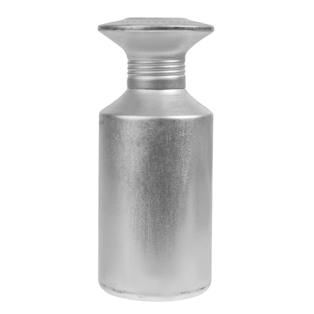 Salière aluminium (H)175 x (Ø)80 mm