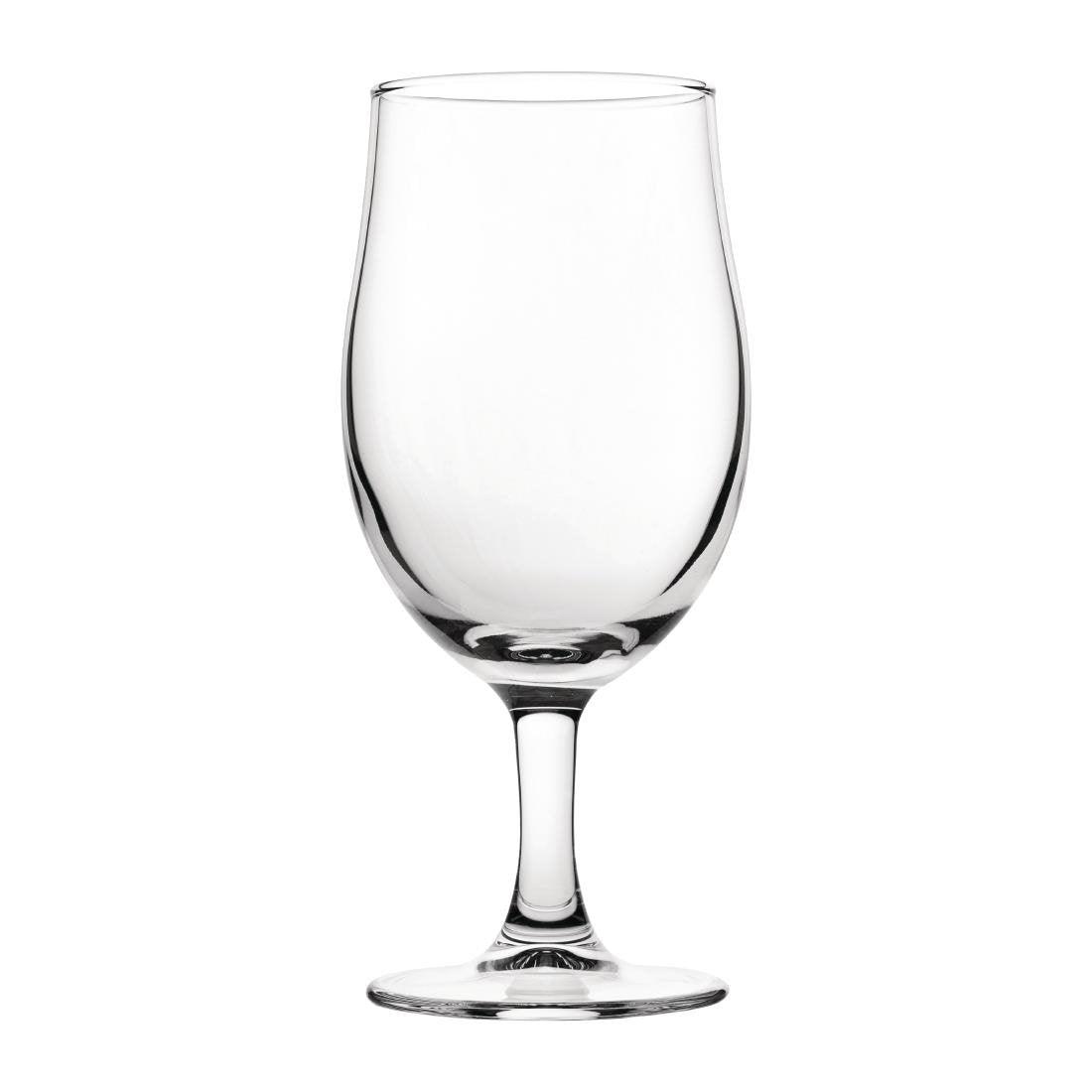 Verres à bière pression trempés nucléés Utopia 280 ml CE (lot de 12) - FRANCE CHR