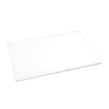 Planche à découper antibactérienne basse densité Hygiplas blanche - FRANCE CHR