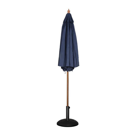 Parasol rond Bolero 2,5m bleu marine - FRANCE CHR