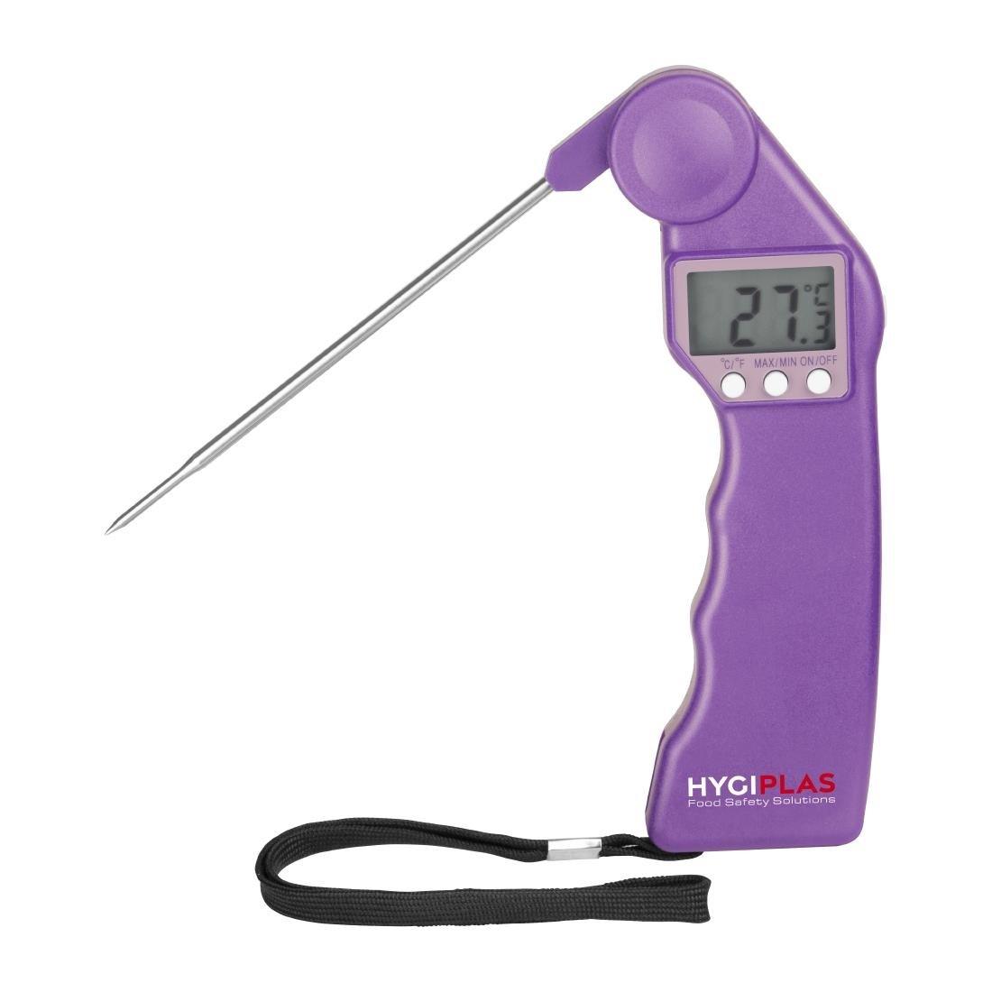 Thermomètre à code couleur Hygiplas Easytemp violet - FRANCE CHR