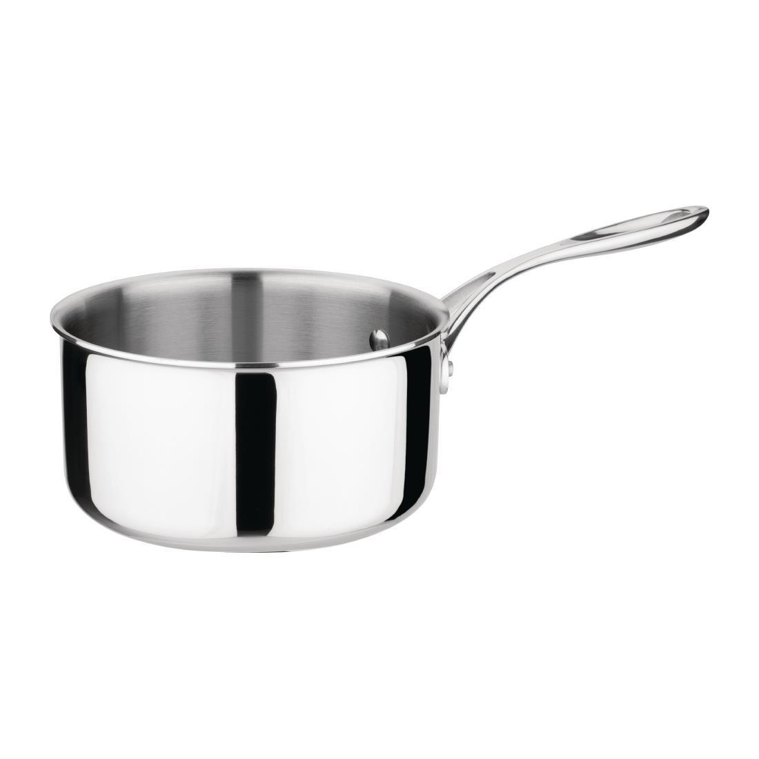 Casserole inox triple paroi Vogue 180x95mm - FRANCE CHR