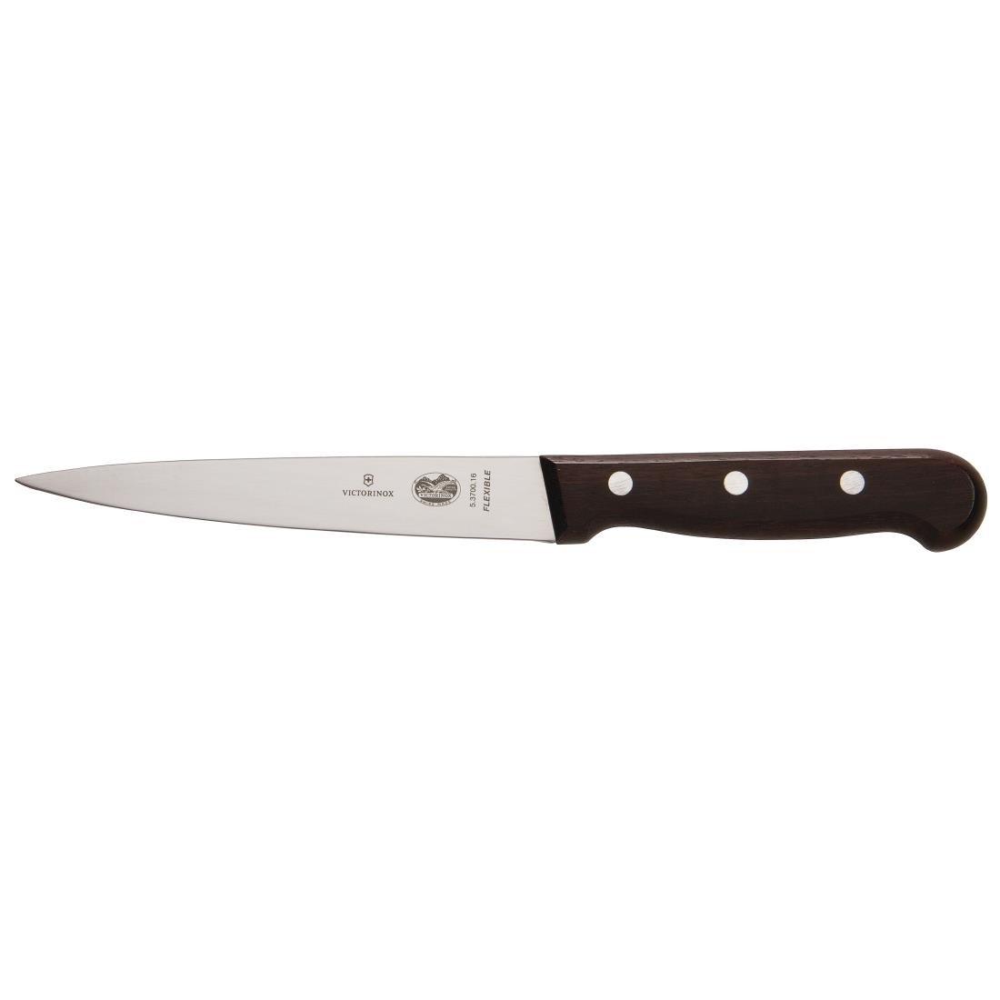 Ensemble couteaux manche en bois de rose, couteau de cuisinier 250mm et étui Victorinox - FRANCE CHR