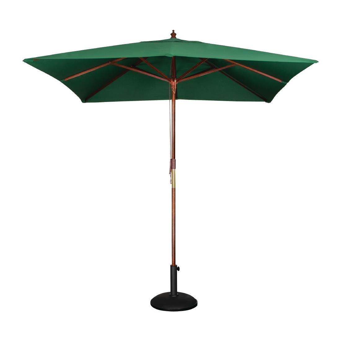 Parasol carré Bolero 2,5m vert - FRANCE CHR