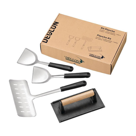 Kit plancha 4 ustensiles Deglon - FRANCE CHR