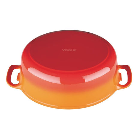 Grande cocotte ovale orange Vogue 6L - FRANCE CHR