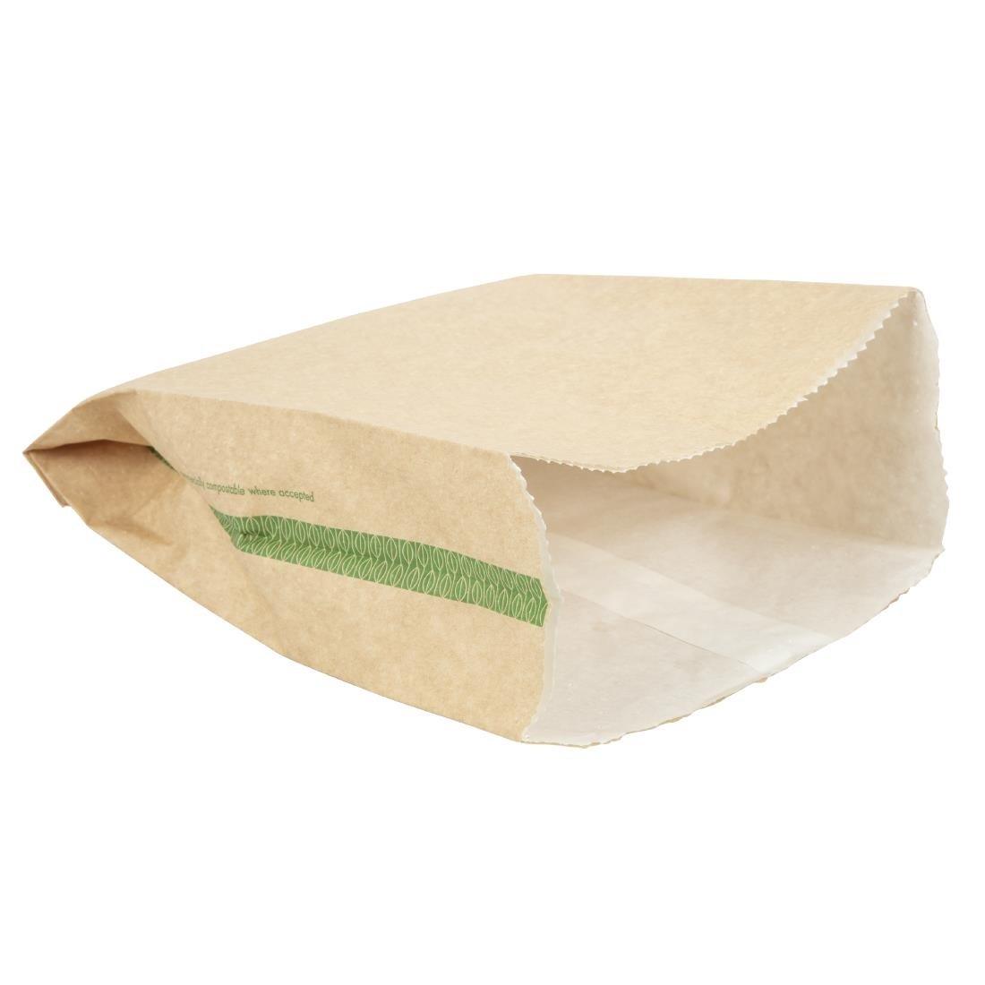 Sacs snack chaud compostables Vegware 292 x 127mm (Lot de 500) - FRANCE CHR