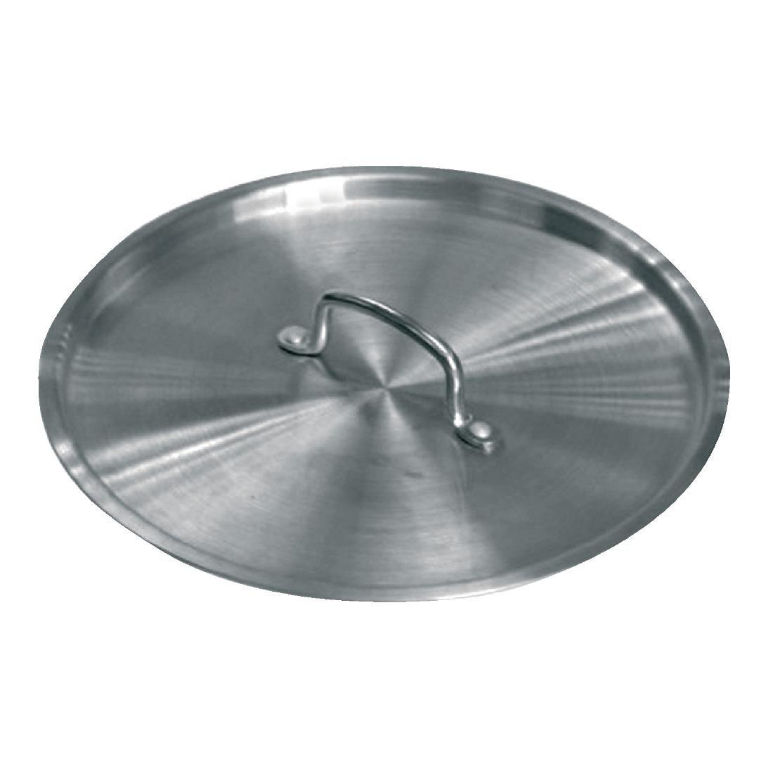 Couvercle de casseroles en aluminium Vogue 160mm - FRANCE CHR