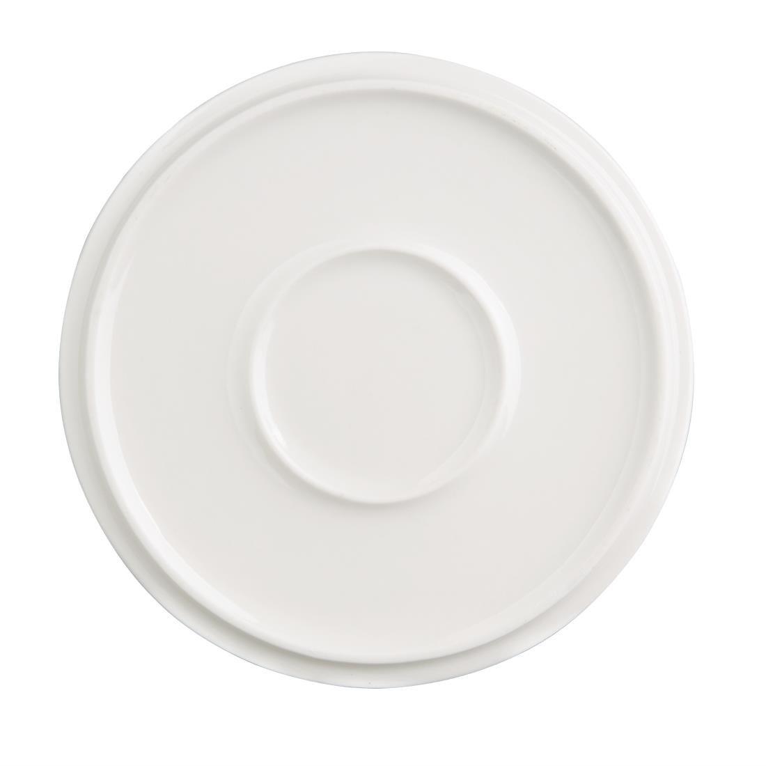 Soucoupes Olympia Fondant vertes 152mm (lot de 6) - FRANCE CHR