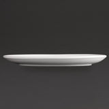 Assiettes ovales Olympia Athena 254 x 197mm (Lot de 12) - FRANCE CHR
