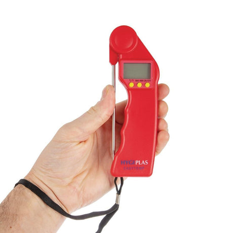 Thermomètre Hygiplas Easytemp rouge - FRANCE CHR