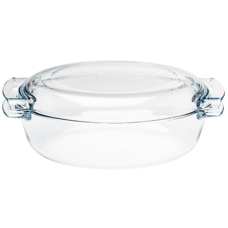 Faitout ovale en verre Pyrex 4,5L - FRANCE CHR