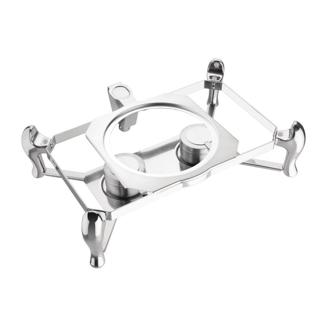 Ensemble chafing dish induction Olympia GN 1/1 avec support - FRANCE CHR