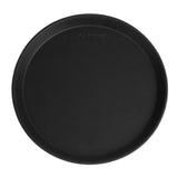 Plateau de service rond fibre de verre antidérapant Camtread Cambro noir 28 cm - FRANCE CHR