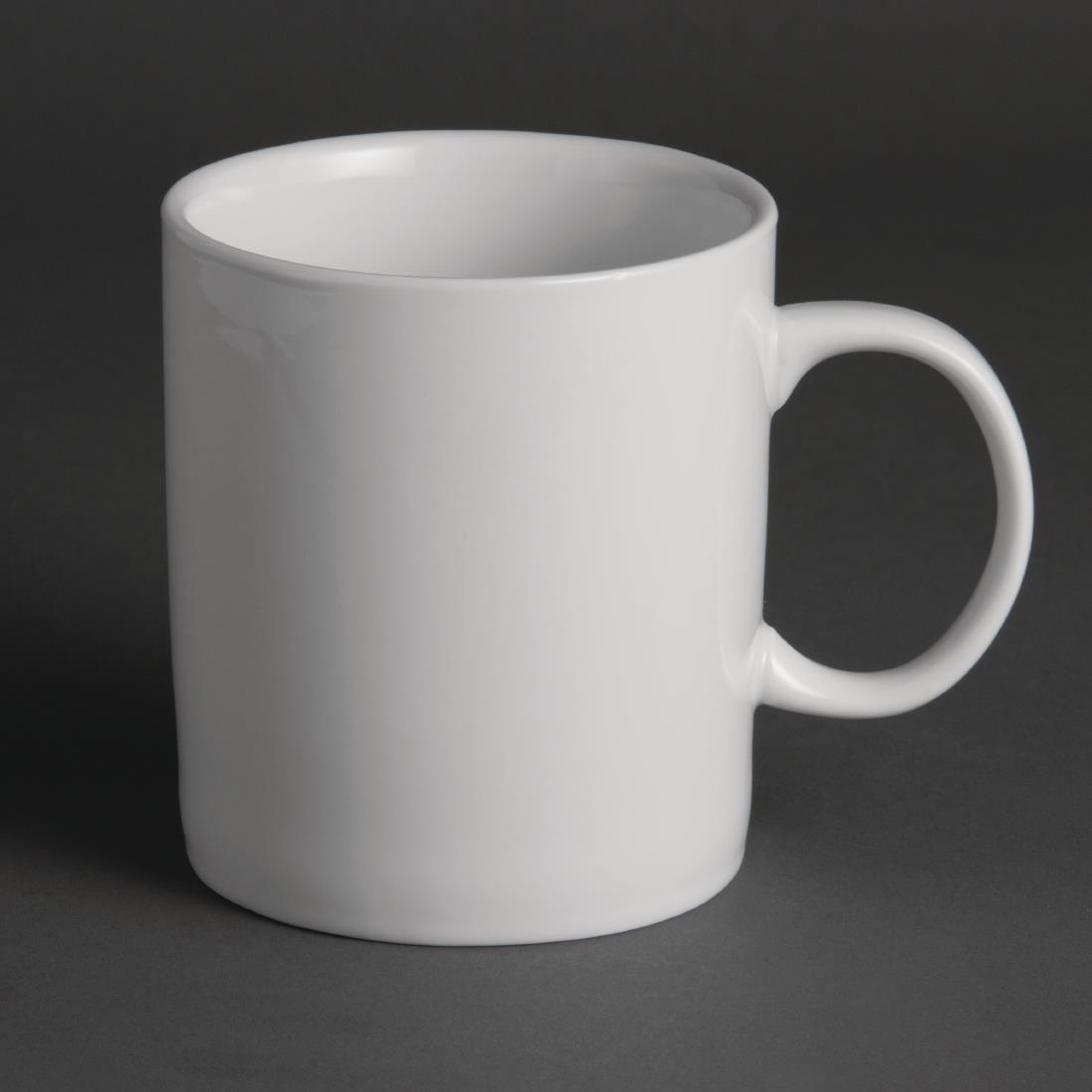 Grand mug blanc Olympia 483ml (Lot de 12) - FRANCE CHR