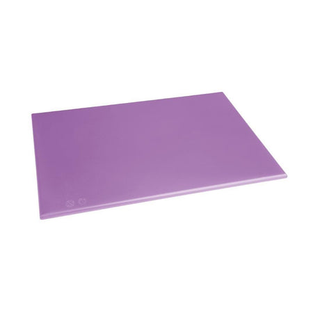 Planche à découper antibactérienne haute densité Hygiplas violette 450x300x10mm - FRANCE CHR