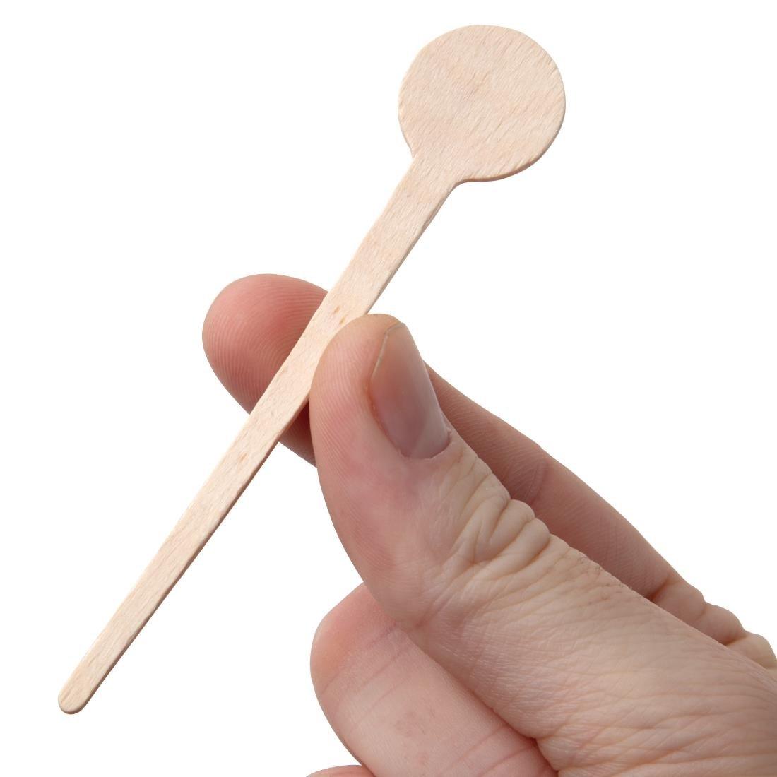 Agitateurs à cocktail biodégradables en bois Fiesta Compostable 100mm (Lot de 100) - FRANCE CHR