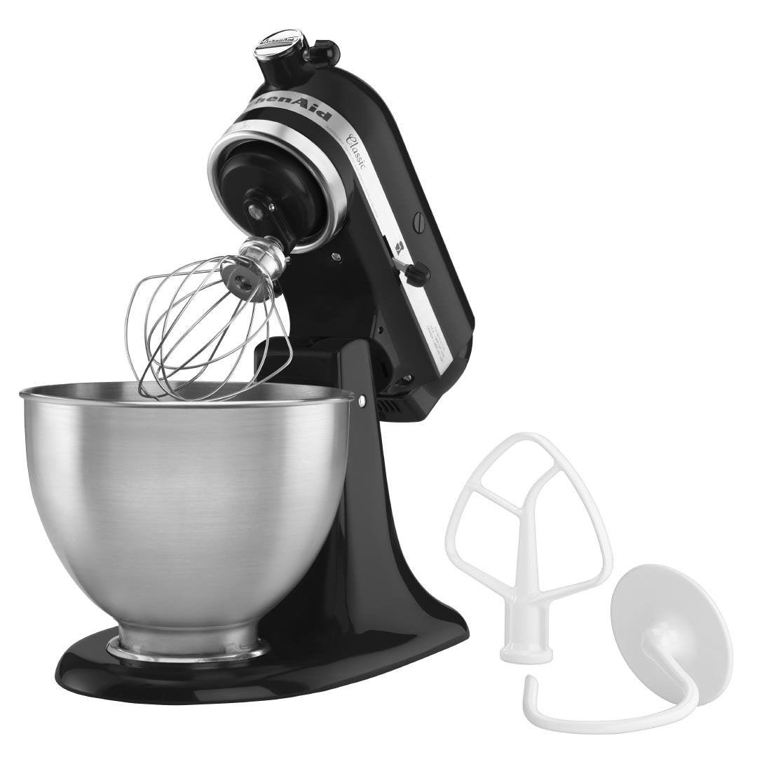 Batteur tête inclinable Classic KitchenAid 4,3L noir 5K45SSEOB - FRANCE CHR