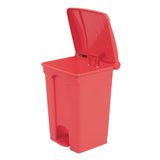 Poubelle de cuisine à pédale Jantex rouge 45L - FRANCE CHR