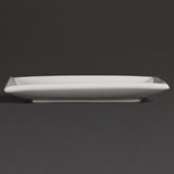Assiettes carrées blanches Olympia Whiteware 180mm (lot de 12) - FRANCE CHR