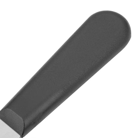 Couteau spatule à lame droite Hygiplas noir 150mm - FRANCE CHR