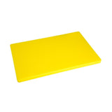 Grande planche à découper épaisse basse densité Hygiplas jaune - FRANCE CHR