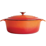 Cocotte ovale Vogue orange 5L - FRANCE CHR