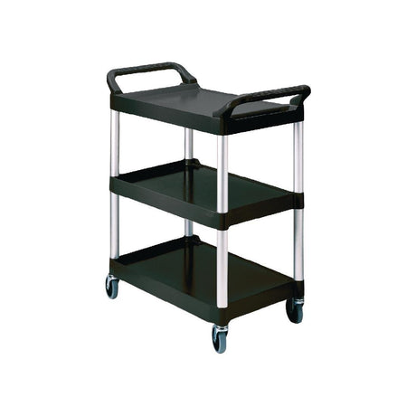 Chariot utilitaire compact noir Rubbermaid - FRANCE CHR