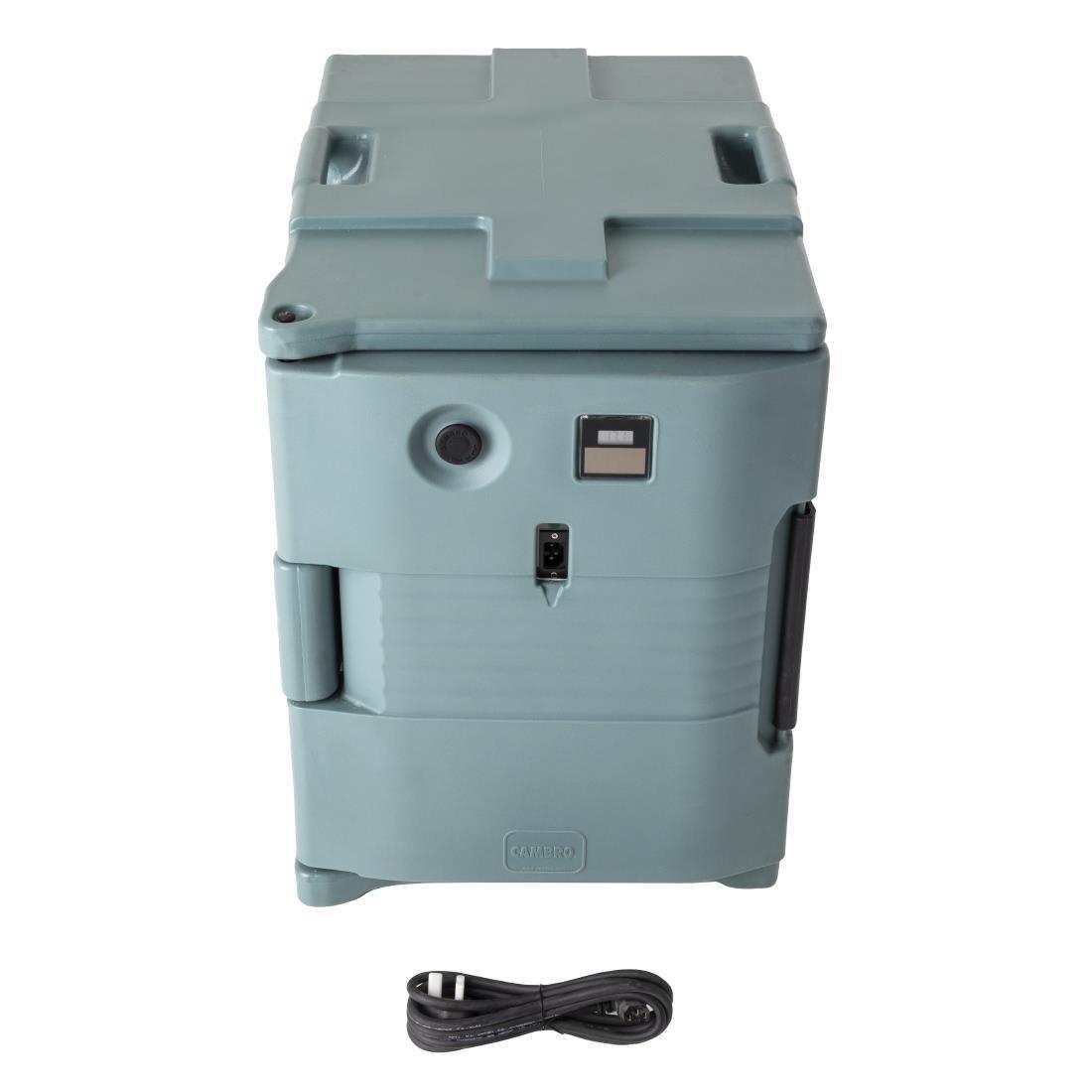 Conteneur alimentaire isotherme chauffant Cambro Camcart bleu ardoise - FRANCE CHR