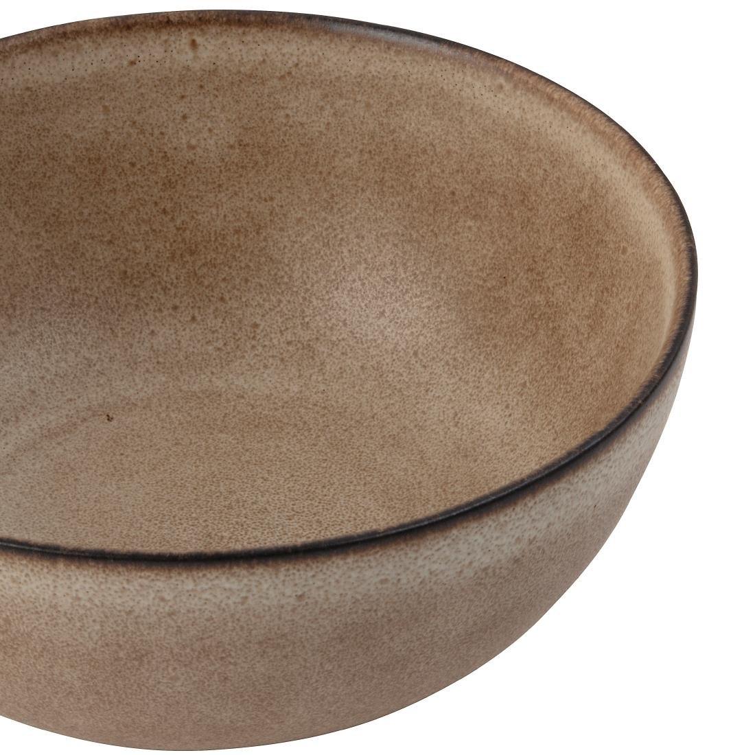 Bols profonds terre Olympia Build A Bowl 170(Ø) x 70(H)mm (lot de 6) - FRANCE CHR