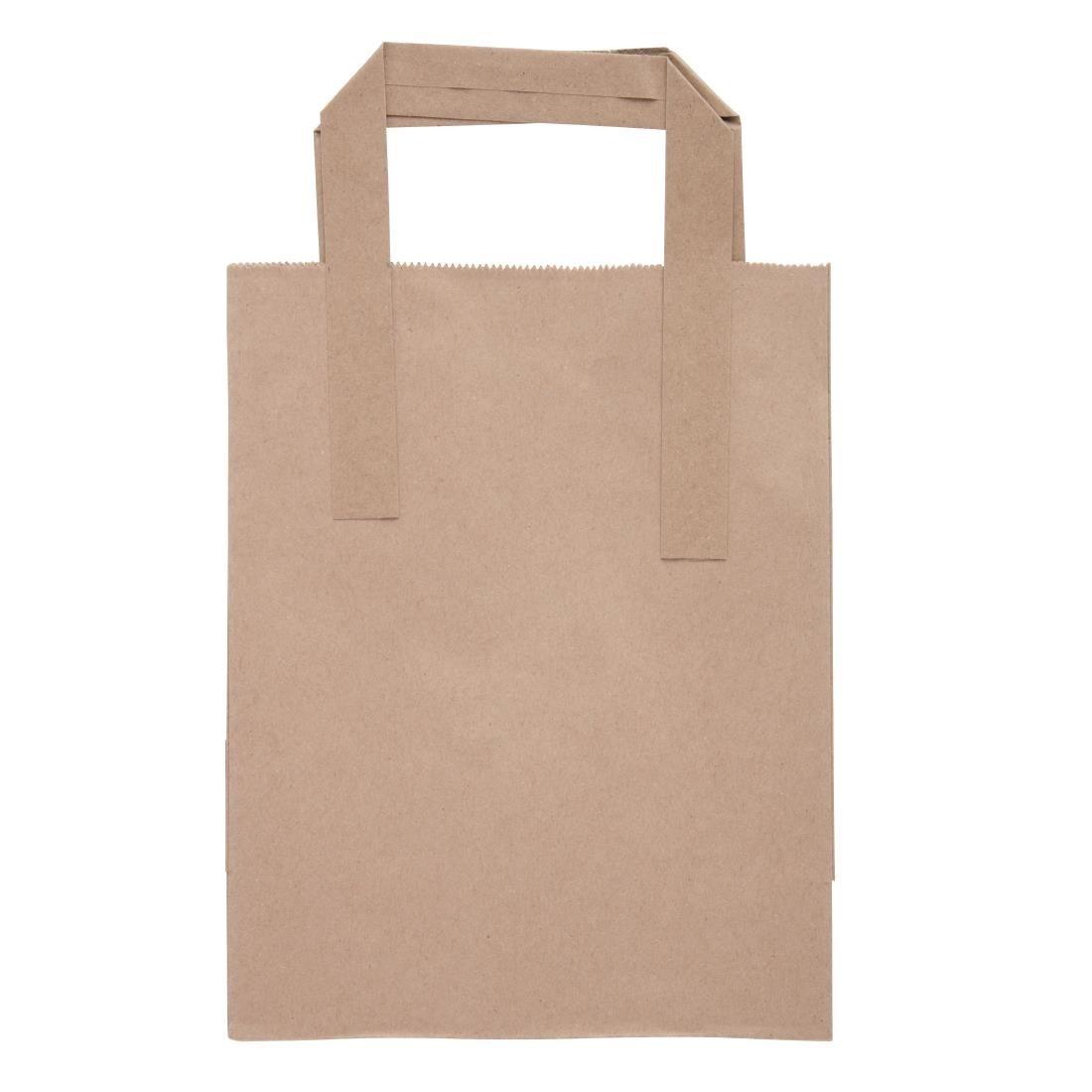 Petits sacs en papier recyclé marron Fiesta Compostable (lot de 250) - FRANCE CHR