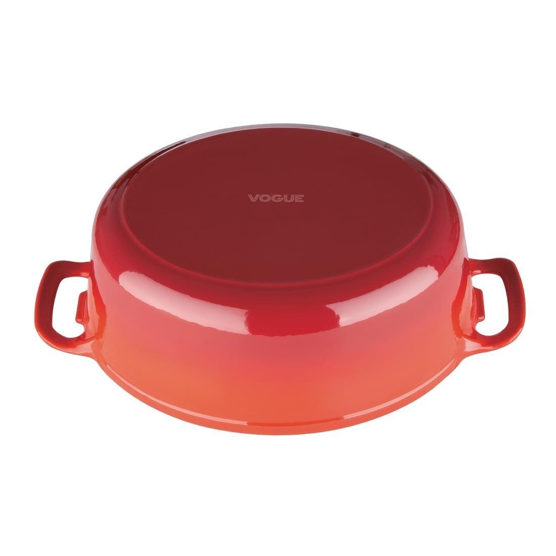 Cocotte ovale rouge Vogue 5L - FRANCE CHR