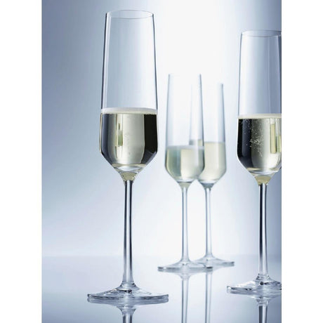 Flûtes à champagne en cristal Schott Zwiesel Pure 215ml (lot de 6) - FRANCE CHR