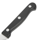 Couteaux à viande Olympia manche noir (Lot de 12) - FRANCE CHR