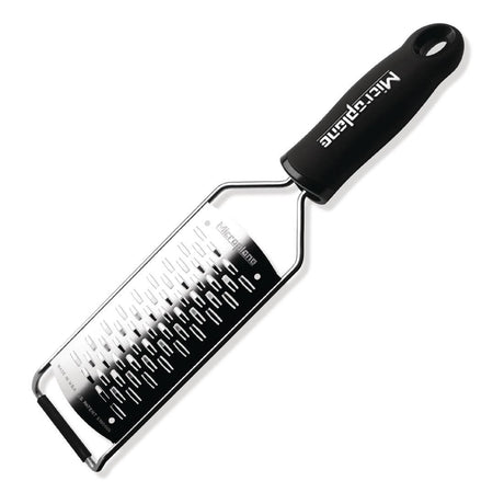 Râpe lame double tranchant Microplane Gourmet noire - FRANCE CHR