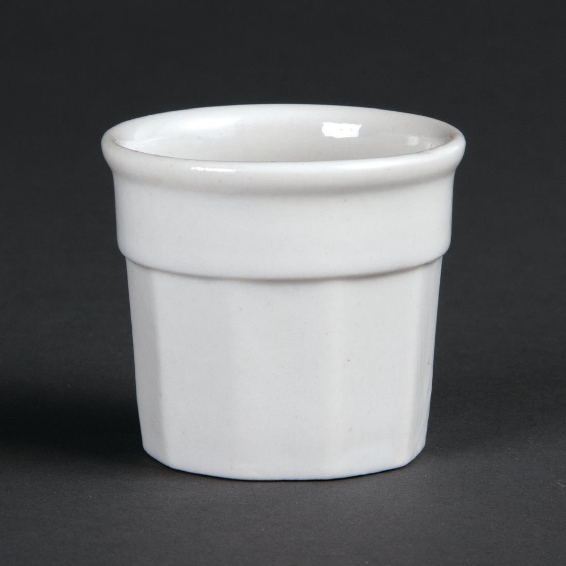 Pots à sauce Olympia Whiteware (Lot de 12) - FRANCE CHR