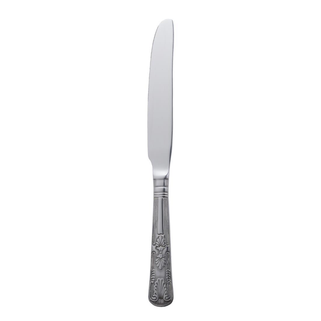 Couteau à dessert manche plein Olympia Kings (lot de 12) - FRANCE CHR