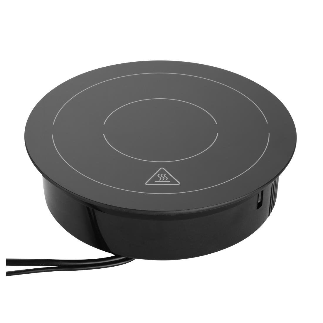 Ensemble chafing dish induction Olympia GN 1/2 avec support - FRANCE CHR