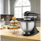 Batteur tête inclinable Classic KitchenAid 4,3L noir 5K45SSEOB - FRANCE CHR