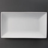 Plat rectangulaire de service 310 x 180mm Olympia (Lot de 2) - FRANCE CHR