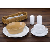 Plats à gratin ovales Olympia Stoneware 180 x 133mm (Lot de 6) - FRANCE CHR