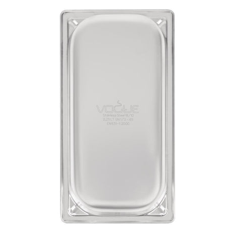 Bac inox 18/10 GN 1/3 Vogue 65mm - FRANCE CHR