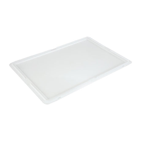 Couvercle pour boîte à pâte à pizza en polyéthylène Cambro 60x40x2cm - FRANCE CHR