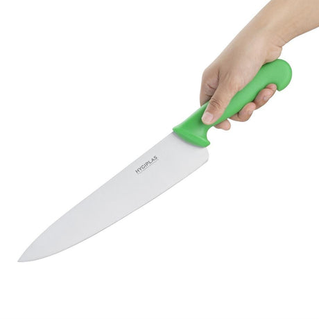 Couteau de cuisinier Hygiplas vert 255mm - FRANCE CHR