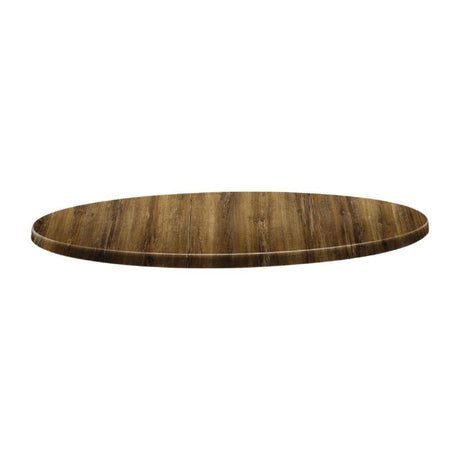 Plateau de table rond Topalit Classic Line 70cm atacama cherry - FRANCE CHR