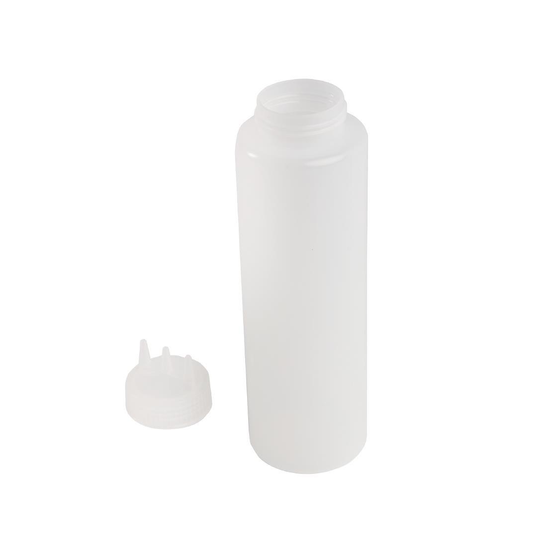 Bouteille souple transparente 3 embouts Vogue 908ml - FRANCE CHR
