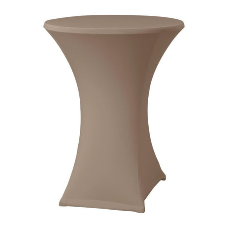 Housse de table extensible Samba taupe D2 - FRANCE CHR