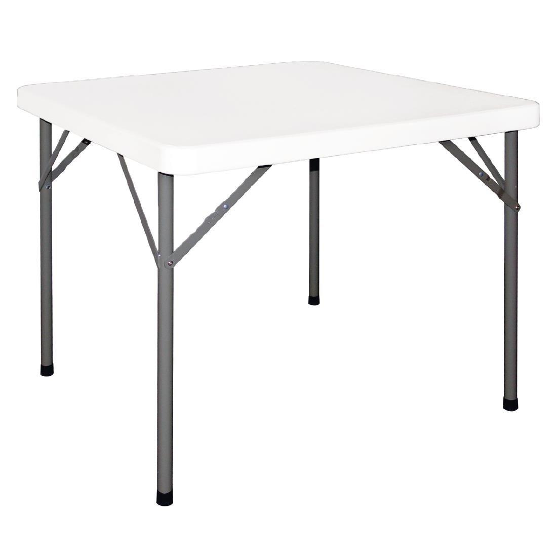 Table carrée pliante en PE Bolero 86cm - FRANCE CHR