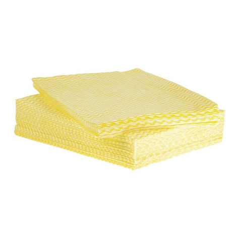 Chiffons Solonet Jantex jaunes (Lot de 50) - FRANCE CHR